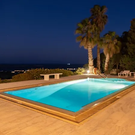 וילה Francia With Seaview And Private Swimming Pool חריסי אקטי
